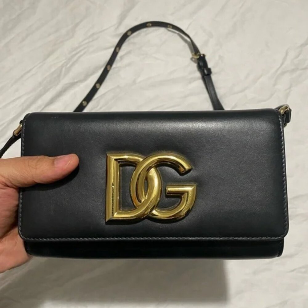 Dolce Gabbana Calfskin 3.5 clutch